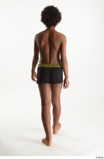 Dejavee Ford  1 back view underwear walking whole body…